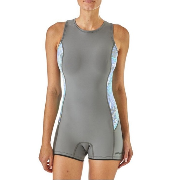 Patagonia R1 Lite Yulex 1.5mm Spring Jane Wetsuit Size 4 Shorts Sleeveless - Picture 1 of 16
